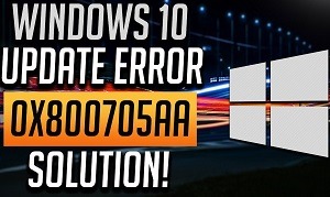 How to fix the Windows 11 update error 0x800705aa