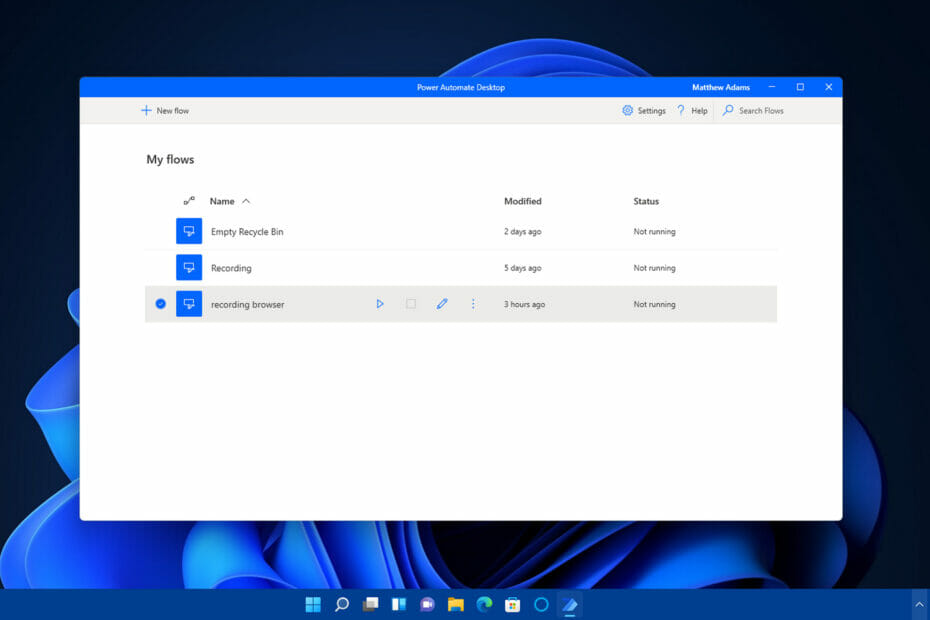 Getting started with Power Automate for desktop in Windows 11