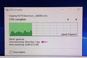 How to fix Slow File Transfer on Windows 10