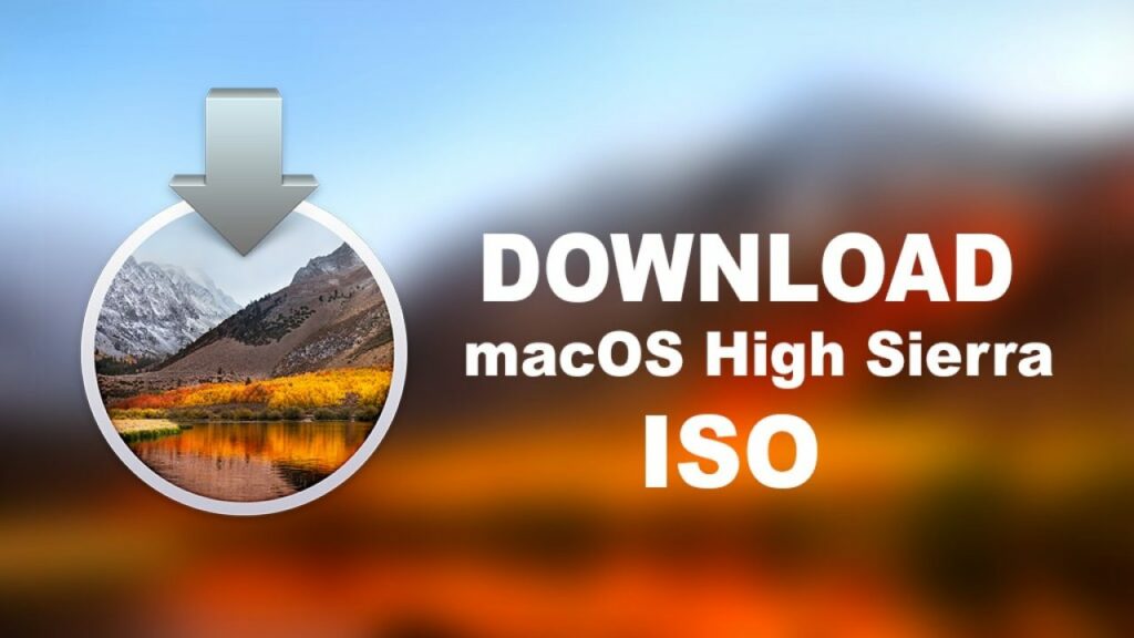 macos high sierra iso file download