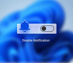 How to Disable/Enable Notifications on Windows 11
